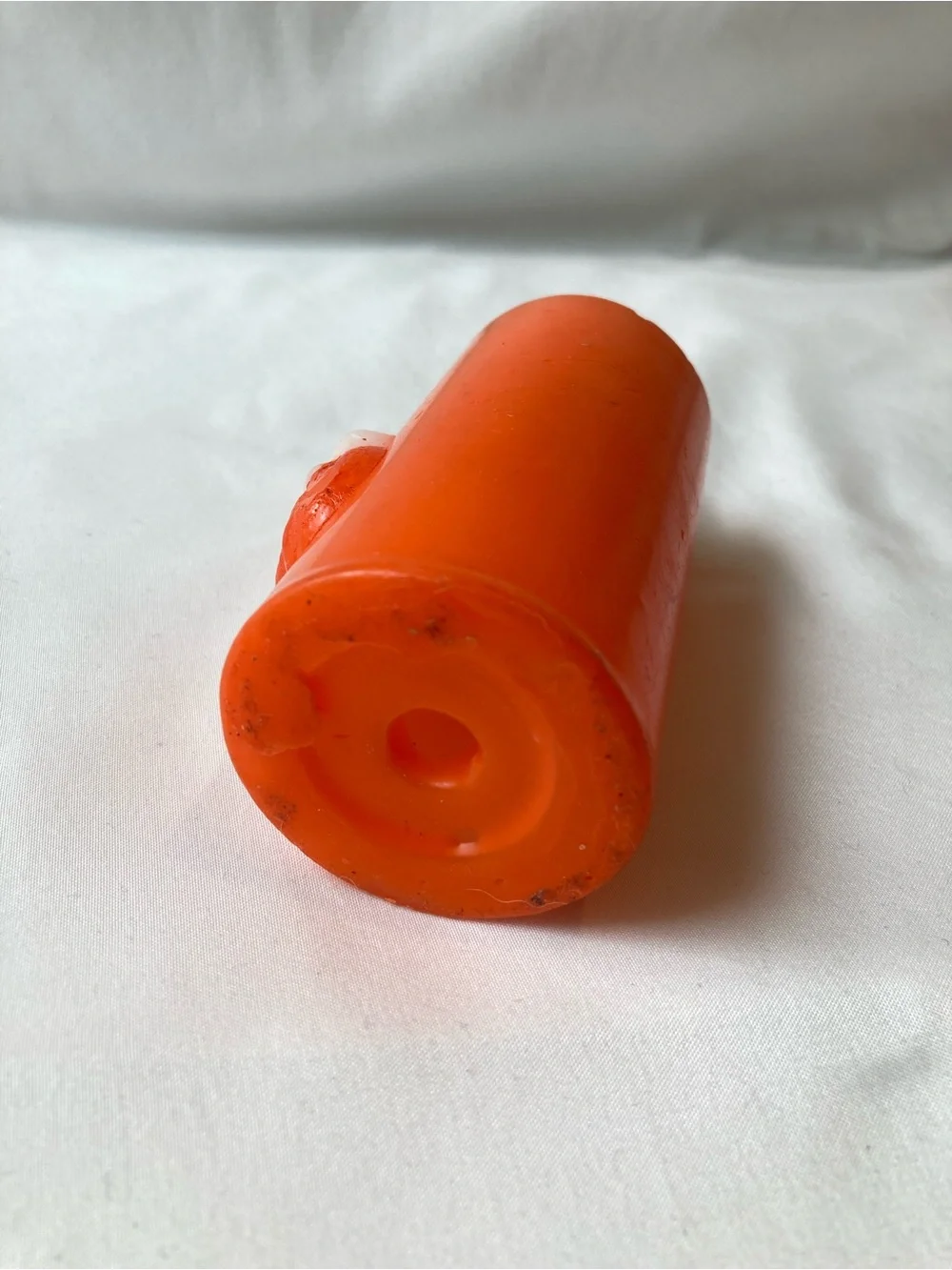 Vintage Halloween Candle Unburned Ghost Pumpkin Designs 80s 90s Decor Spooky VTG